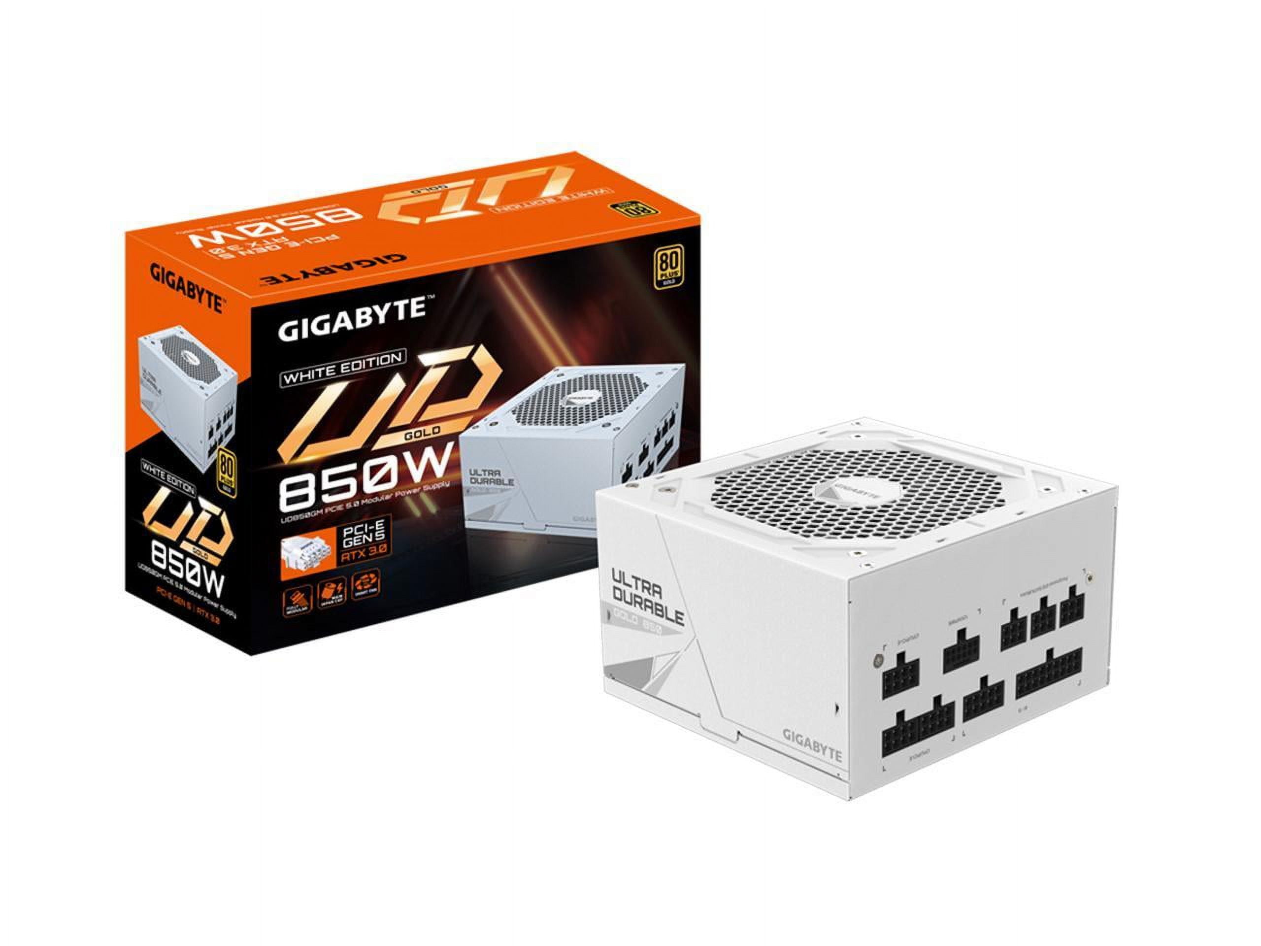 MSI - MAG A850GL PCIE5 WHITE, Fully Modular Gaming PSU, 80+ Gold