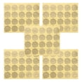 thumbnail image 6 of Hytrove 100 Stickers Golden Silver Circular Paper PVC Sealing Decorating For Wedding Invitations Envelopes, 6 of 8