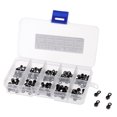 thumbnail image 1 of Langgg 100pcs Rod Repair Kit Mixed Size Fishing Rod Guides Line Ring Tips 2.1-3.0mm, 1 of 9
