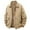 Khaki, variant on MHFRRA Winter Coat Heavyweight Jacket for Winter Lined Warm Coat with Thick Warmth Thermal Insulation Cold Weather Outerwear