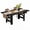 Black, variant on 70.9" Farmhouse Dining Table, 6-8 Person Large Wood Kitchen Table with X-Base