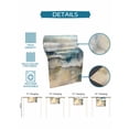 thumbnail image 6 of Watercolor Ocean Waves Beach Table Runner 13x70in Non-Slip Cotton Linen Table Runners, Abstract Seaside Cloudy Sky Dresser Scarves TableRunner for Dinner Kitchen Dining Wedding Party, 6 of 9