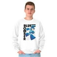 thumbnail image 5 of Mega Man Video Game Blue Bomber Sweatshirt for Men or Women Brisco Brands S, 5 of 6