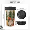 thumbnail image 3 of Goofa Holiday Christmas Stars for Insulated Travel Coffee Mug Spill Proof Leak Proof 16 OZCoffee Tumbler Reusable Coffee Cups with Lids Thermos for Hot and Cold Drink, 3 of 8