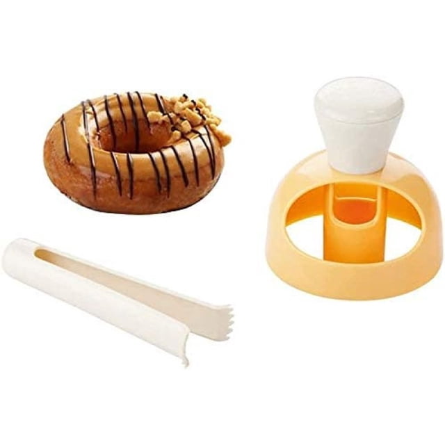 Molde para rosquillas, herramienta creativa para hacer rosquillas de plástico, herramienta para hornear