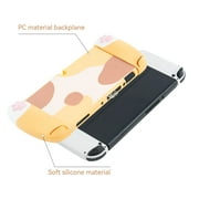 GeekShare Ergonomic Protective Case Compatible with Nintendo Switch OLED Console and Joy Con Cat JOJO