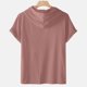 thumbnail image 4 of Blusa con capucha de manga corta para hombre, informal, con estampado, a la moda, con capucha, camiseta deportiva de manga corta, blusa de poliéster para hombre, 4 of 6