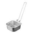 thumbnail image 3 of Colador de espaguetis, colador de fideos, cesta para freír de acero inoxidable versátil, olla caliente cuadrado, 3 of 9