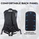 thumbnail image 4 of AFISHTOUR Mochila de Motocicleta, Mochila Impermeable de 25L con Correas Ajustables en el Pecho y la Cintura (Negra), 4 of 7