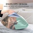 thumbnail image 4 of Yayeee Pillowcase Standard Size Set of 2 Satin Wrinkle Resistant Pillow Case, Retro UFO, 4 of 7