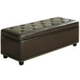 thumbnail image 1 of Atlin Designs Storage Bench in Brown, 1 of 6