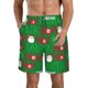 thumbnail image 1 of Fotbe Cute Santa Trajes de Baño Estampados para Hombre, Shorts de Verano de Secado Rápido, Ropa de Playa, Bañadores-3X-Large, 1 of 6