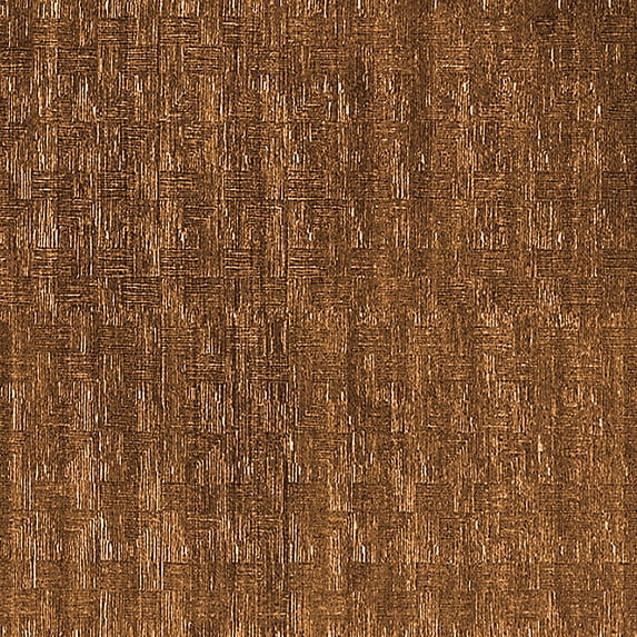 Ahgly Company Indoor Square Solid Orange Modern Area Rugs, 4' Square