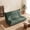 Green, variant on Homall Floor Sofa Bed, PU Leather Lazy Sofa, 2-Seater Floor Sofa Chair Lounge Chair with 2 Cup Holders for Living Room/Dorm Living Room, Black
