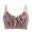 Pink, variant on hoksml Women's Easy On Front Close Wirefree Bra,Plus Size Womens Bra Front Closure Sports Bras Beauty Back Full Coverage Comfor Easy Close Bra Front Buckle Corset on Clearance