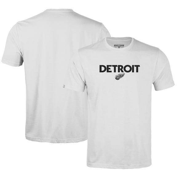 Men's Levelwear White Detroit Red Wings Richmond City Capsule T-Shirt