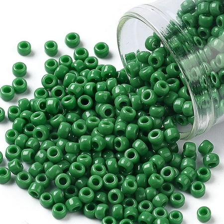 TOHO 8/0 Round Beads Japanese Seed Beads (47D) Opaque Shamrock 8/0 3mm Hole: 1mm 222pcs/10g