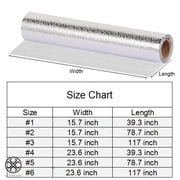 Luxtrada Roll Big Size Waterproof Oil Proof Aluminum Foil Sticker Self Adhesive Wallpaper Kitchen Stove Wall Sticker