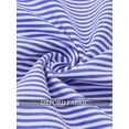 thumbnail image 3 of sogami Men's Striped Oxford Shirt Casual Long Sleeve Button Down Shirt, 3 of 5