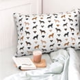 thumbnail image 4 of KLL Labrador Retriever Dog Pillow Covers Envelope Closure,Super Soft and Cozy Fuzzy Fleece Pillow Case Cover-20"x30", 4 of 6