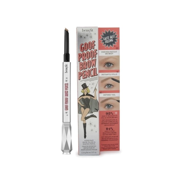 Benefit Goof Proof Lápiz para cejas Easy Shape Fill 2.5 Rubio neutro 0.01 onzas