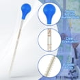 thumbnail image 3 of Pipetas de goteo graduadas Uxcell 2 Pcs 20ml reutilizables de vidrio borosilicato para transferencia de líquidos para laboratorio, química, claras, 3 of 6