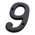 thumbnail image 2 of yulier House Numbers Alloy Wrought Iron Modern Address House Number for Outside, Decorative House Number with 2 Screws, Door Mailbox Decor Home Address Number, 2 of 2