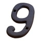 thumbnail image 2 of Creative Wrought Iron House Numbers Letters Decorative Sign for Outdoor Garden Door Mailbox Address Plaque Rustic Industrial Style, 2 of 3