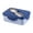 Blue, variant on 2-Compartment Plastic Bento Box, Microwave-safe Divided Lunch Container, Leakproof Portable Food Box, Practical Meal Prep Case for Office Use and Daily Takeaway Meals