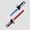2-in-1 Retractable Lightsaber, variant on Retractable Lightsaber Dual-Color LED Light Saber,2-in-1 Reversible Fingertip Spin Hilt Sword,Connectable Double-Blade ,Plastic Cosplay Prop,Party Cool Lighting