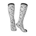 thumbnail image 4 of Balery Snake Printed Novelty Socks Men's Women's Crew Socks Sports Socks Knee High Socks Cotton Socks Quirky and Cool Socks, 4 of 9