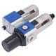 thumbnail image 1 of Combo De Lubricador Y Regulador De Filtro Comprimido, Regulación Rápida Y Estable De 2 Unidades Separador De Trampa De Aceite De Agua Eliminación Eficiente Para Filtrado, 1 of 8