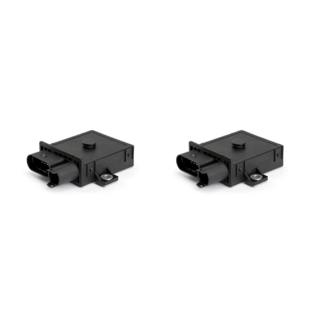 Scienceny ABS Metal Car Glow Plug Relay Controller Detachable Portable Automotive Replacement Switch Vehicle Part Modified 2piezas