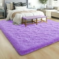 thumbnail image 7 of Lochas Soft Fluffy Rug Modern Shag Carpet Fuzzy Shaggy Rugs for Bedroom Indoor Modern Area Rugs,8'X10',Purple, 7 of 7