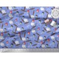 thumbnail image 3 of Soimoi Rayon Fabric Cup,Candies & Cupcake Food Print Fabric by Yard 42 Inch Wide, 3 of 3