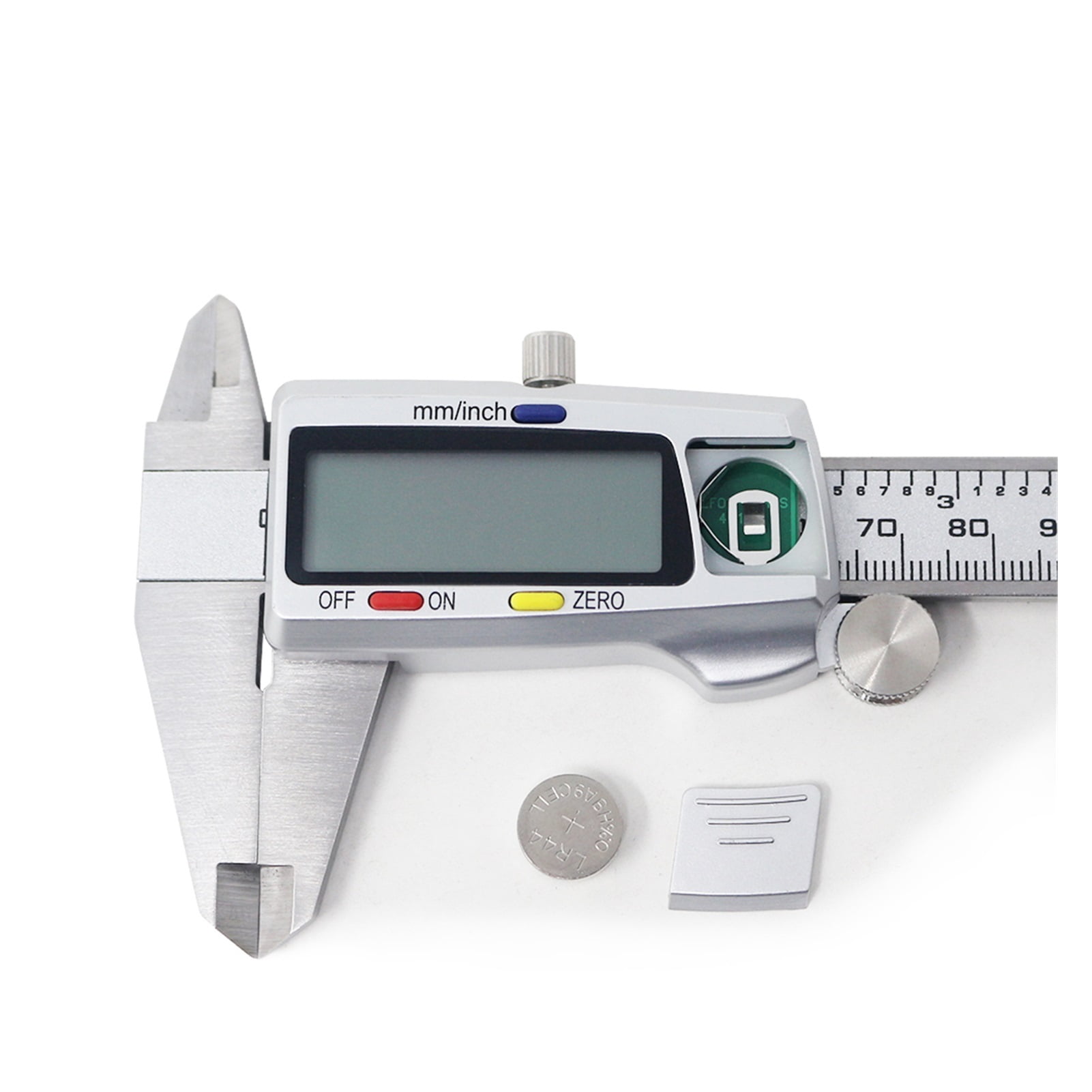 Stainless Steel Electronic Digital Vernier Caliper 6Inch 0-150mm Metal Micrometer Measuring Tool Digital Ruler