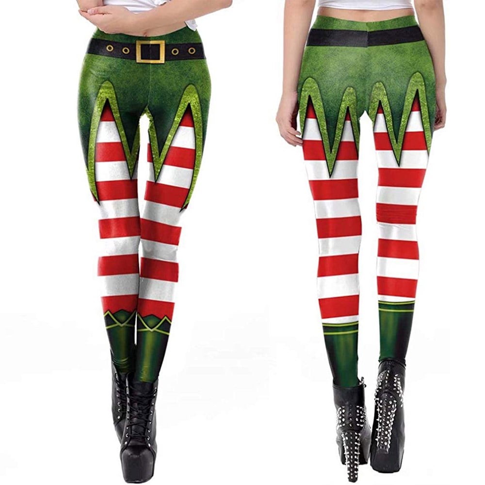 christmas light leggings