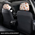 thumbnail image 5 of 2 PCS Car Headrest Cover, Conch Shell No.J936 Soft Car Seat Head Rest Cover Protector Interior Car Accessories Seat Covers for Cars Truck Auto Only Covers, 5 of 8