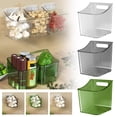 thumbnail image 2 of Kitchen Storage Box Hanging Wall Type Ginger Onion Garlic Storage 10*10*11 cm ф] L7G82, 2 of 6