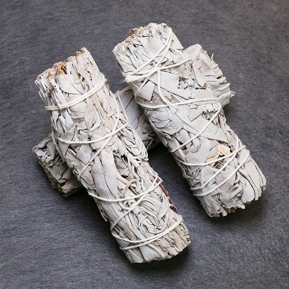 4-Inch White Sage Bundles for Home Cleansing, Incense, Healing, and Meditation - Perfect for California Smudge Stick Rituals.