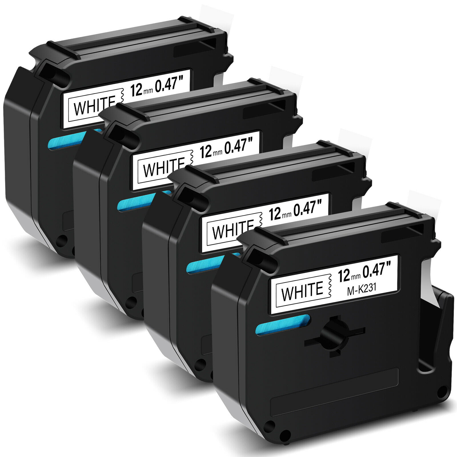 10PK Label MK231 Compatible with Brother M-K231 P-Touch Tape PT-65 80 85 90 70 