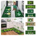 thumbnail image 5 of Bjutir Doormat St. Day Kitchen Rug Set Of 2 Buffalo Plaid Truck Non Slip Comfortable Washable Floor Mats Rubber Mats For Kitchen Sink Front Set Of 2, 5 of 5