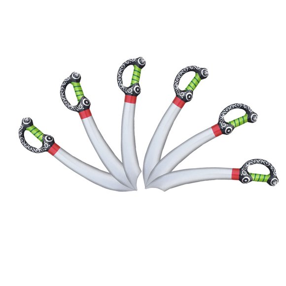 6pcs 70cm Children Toys Cartoon Inflatable Pirate Props Toys Party Halloween Decoration
