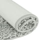 thumbnail image 4 of REGALWOVEN Alfombrillas de baño suaves y esponjosas para baño y dormitorio gris claro 16" x 24", 4 of 6