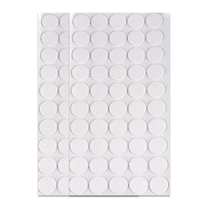 Double-Sided Adhesive Dots Transparent,Double-Sided Tape Stickers Round  Acrylic No Traces Adhesive Sticker Waterproof Adhesive Dots Sticker for  Craft DIY Art Office Supplies(100, 1.57in/40mm) 