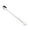 Silver, variant on Amdohai 9-inch Iced Tea Spoon Stainless Steel Long Handle Spoon Milkshake Spoon Coffee Stirring Spoon Titanium Plating