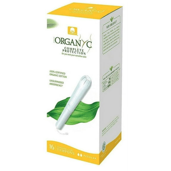 Organyc - Tampons Reg Cotton Appl - 1 Each - 16 CT