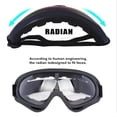 thumbnail image 2 of Gafas de moto - Gafas - Dirt Bike ATV Motocross Anti-UV Ajustable Conducción Offroad Protección Combate Táctico Militar, 2 of 5