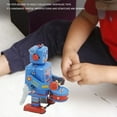 thumbnail image 3 of Juguete Del Robot Del Tambor Del Mecanismo, Robot Del Tambor Que Camina Del Viento De La Hojalata Interesante Para El Hogar, 3 of 7