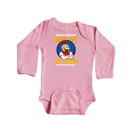 

Inktastic Rooster Gift Baby Boy or Baby Girl Long Sleeve Bodysuit